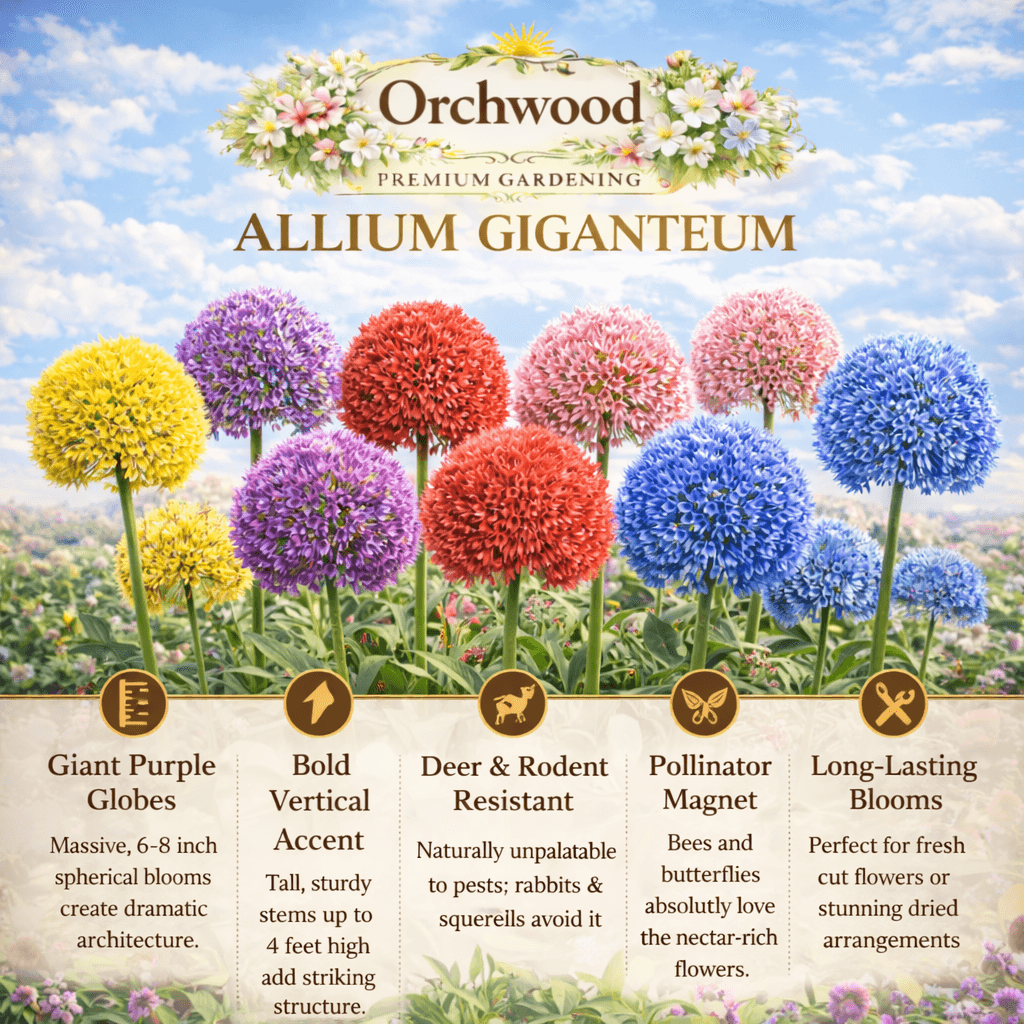 How to Grow Allium Giganteum: Complete Planting & Care Guide