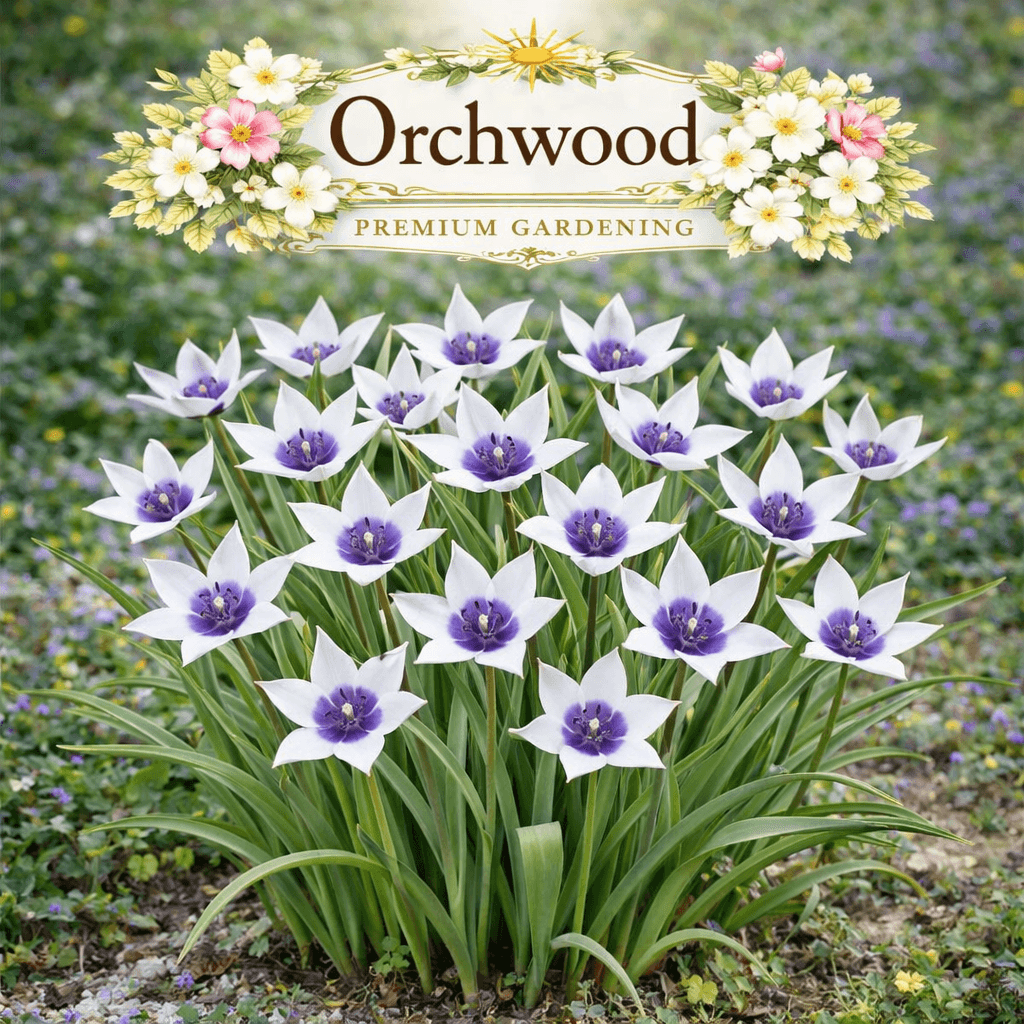 Blue native tulip