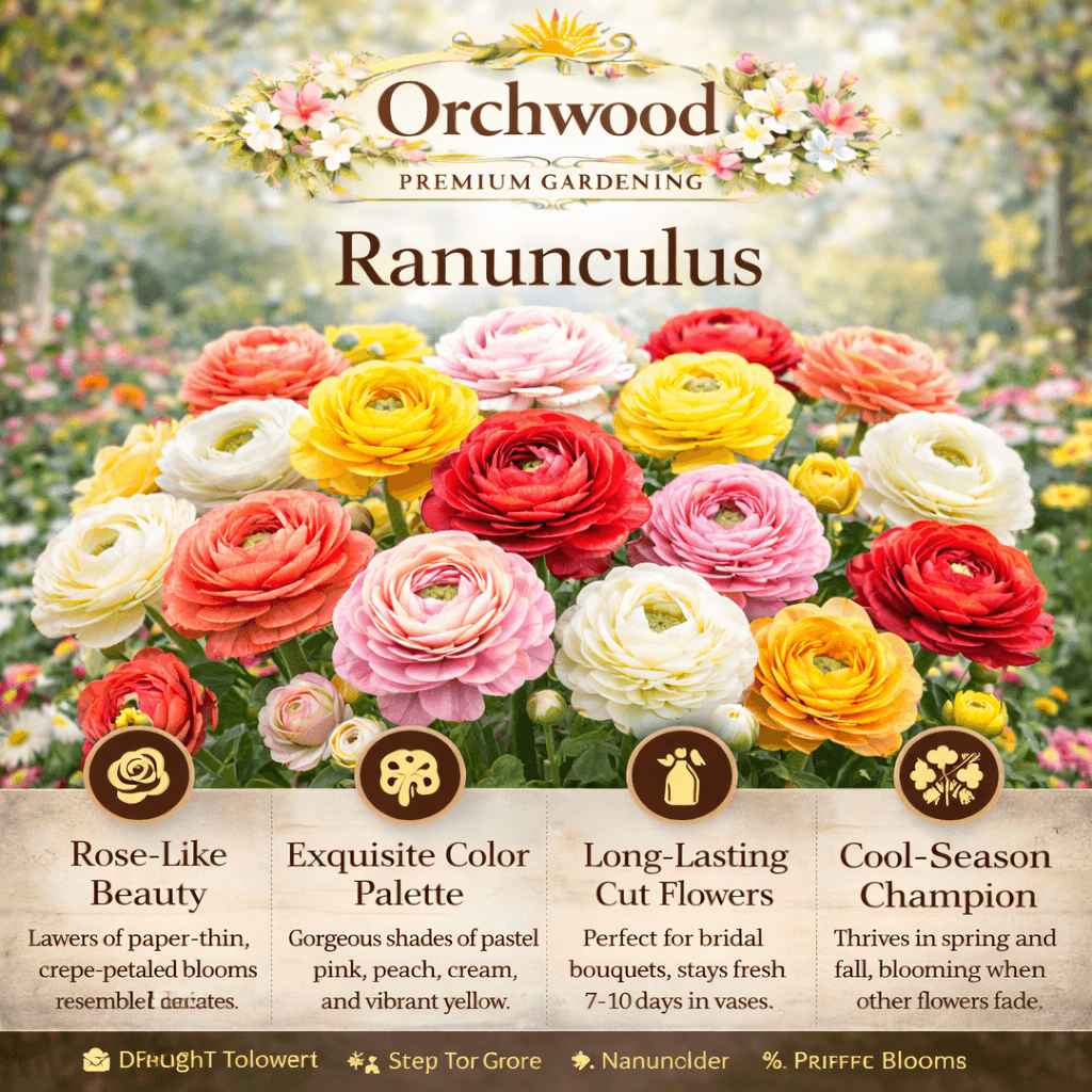 How to Grow Ranunculus: Complete Planting & Care Guide