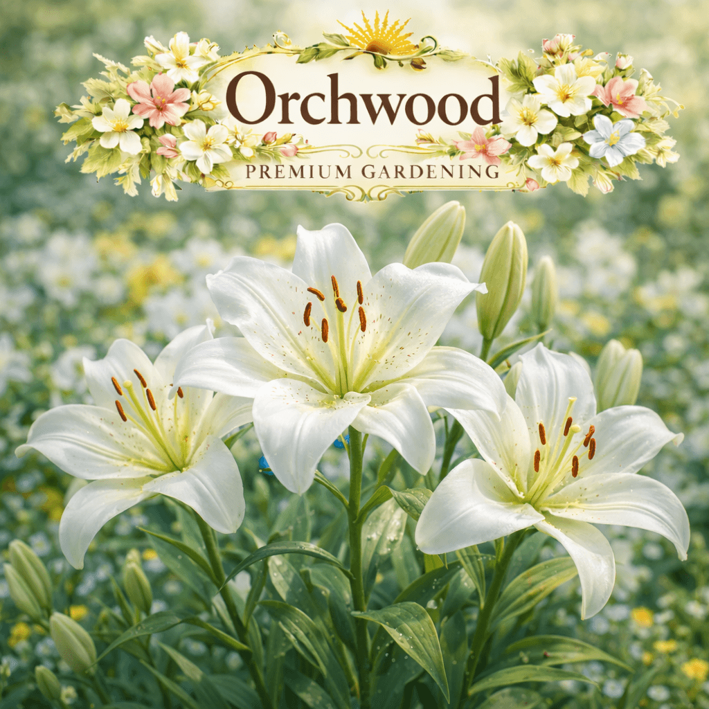 White single lily