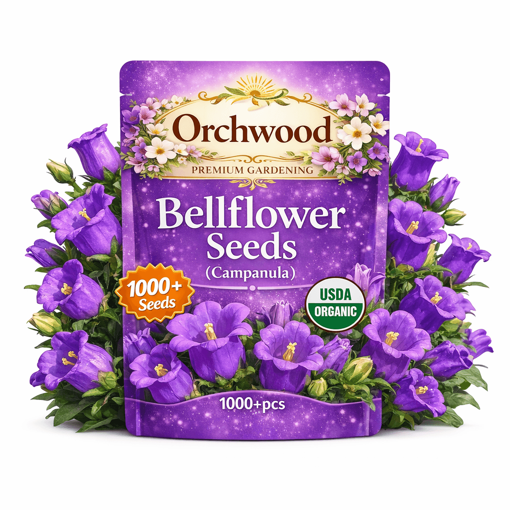 Purple Bellflower seed packet