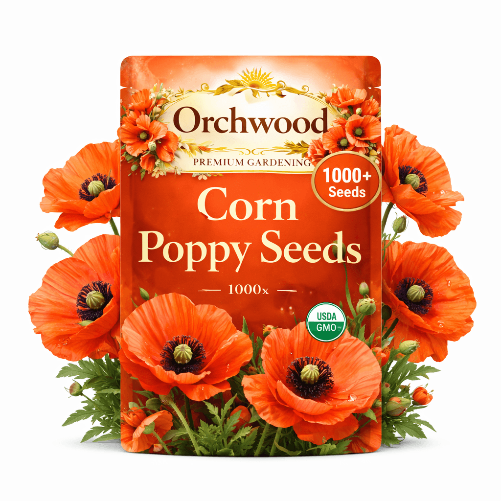 Corn Poppy seed packet
