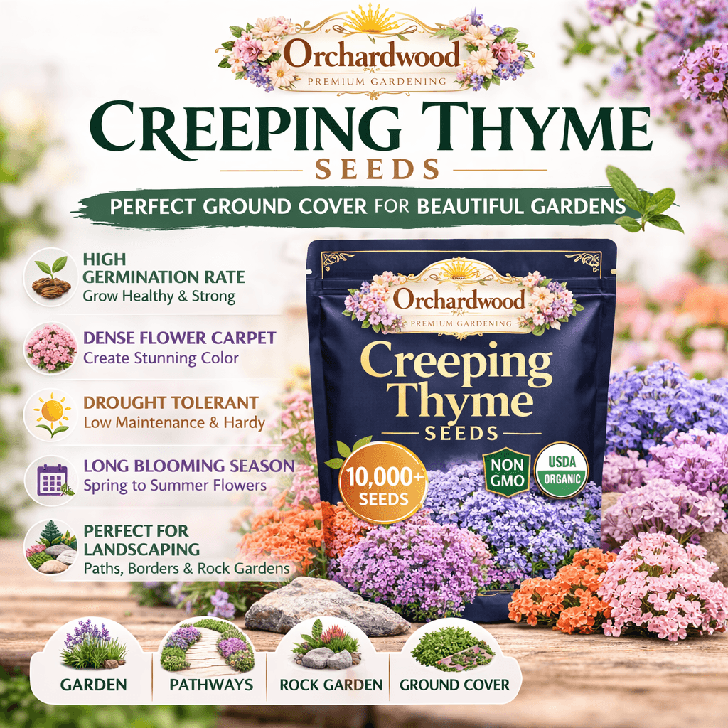 Creeping Thyme, Clover, and More: The Best Ground Cover Plants