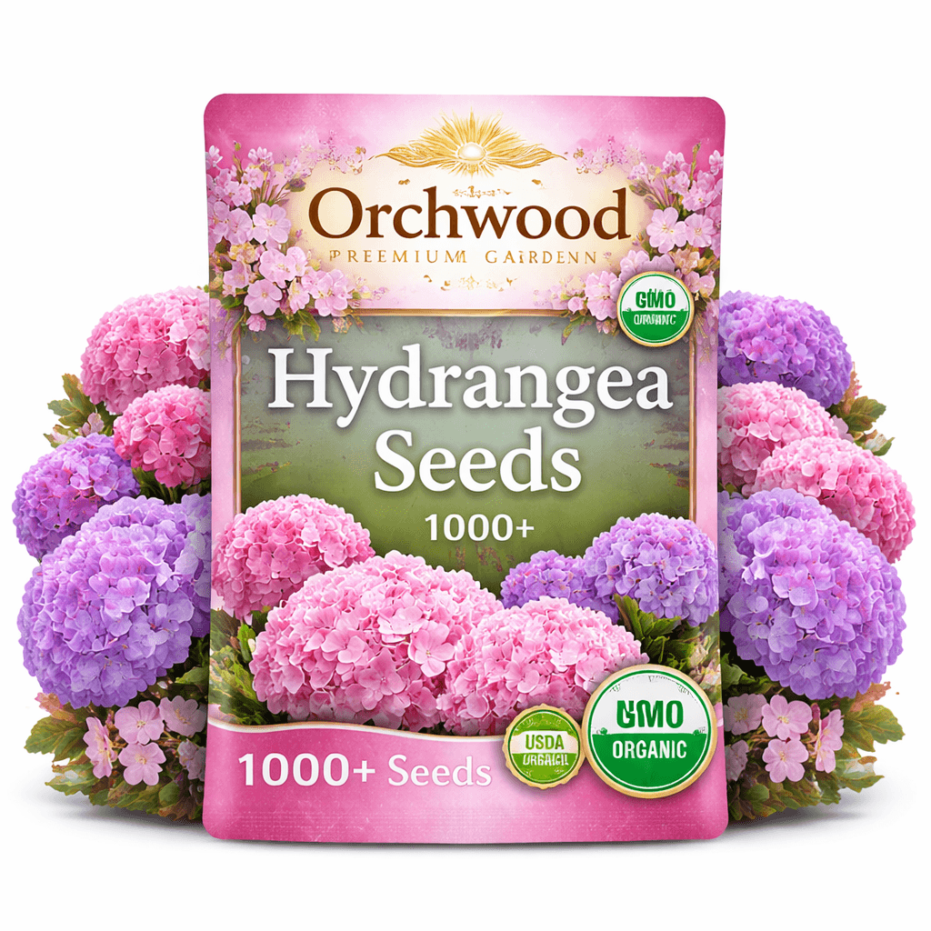 Mixed Hydrangea seed packet