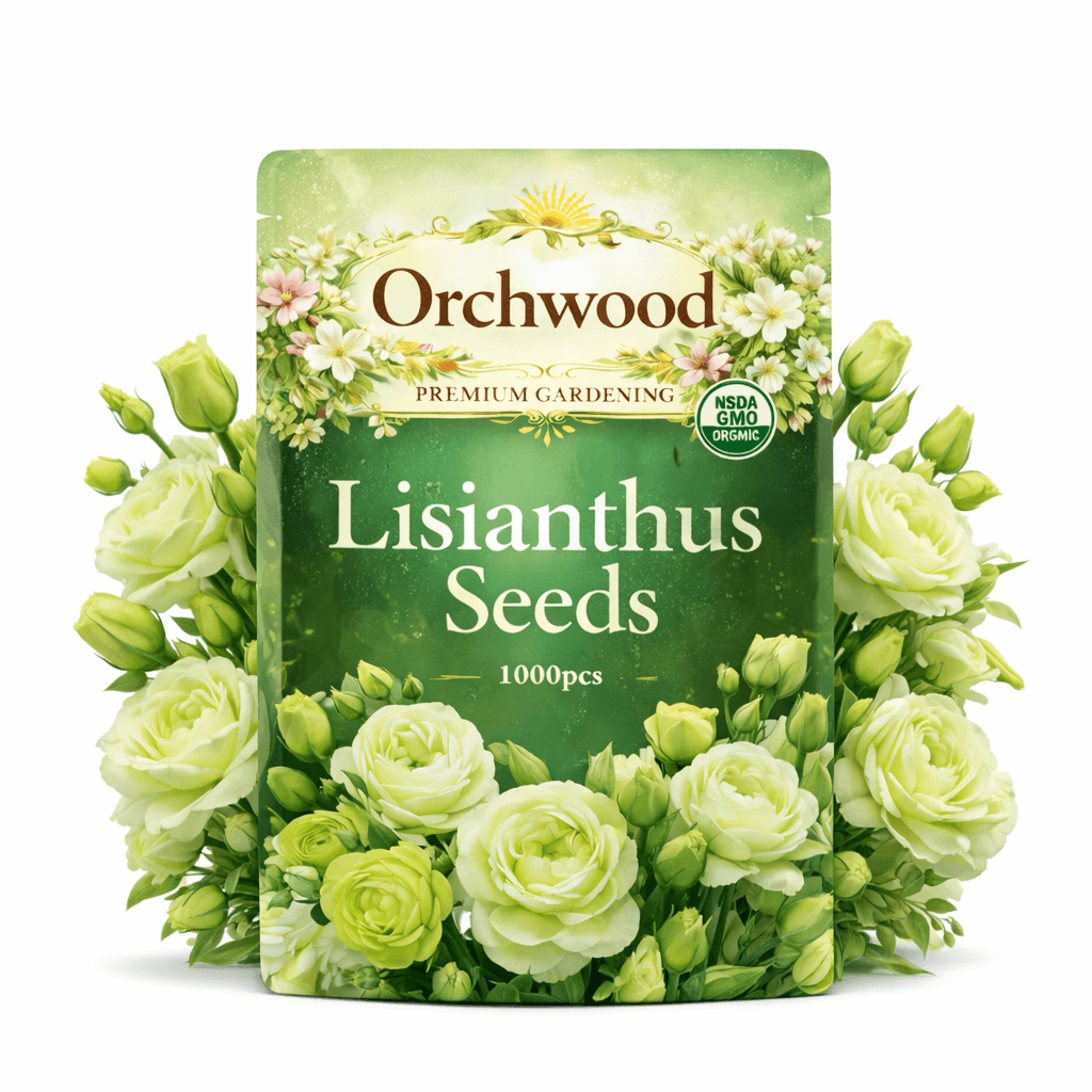 Green Lisianthus seed packet